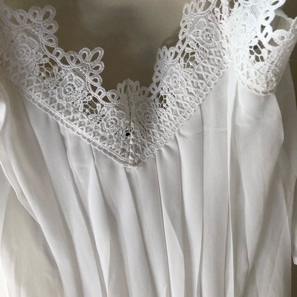 3/$25 Cold shoulder lace swing dress - Picture 3 of 11